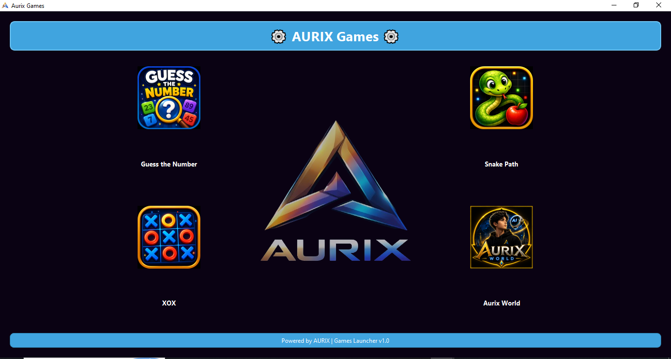 Aurix Games Launcher
